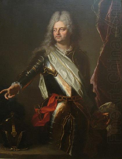 Portrait of Charles-Auguste d'Allonville,, Hyacinthe Rigaud